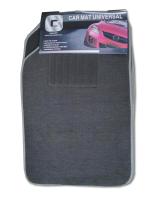 Коврики автомобильные текстильные YS-3003 (светло-серый) (к-т)