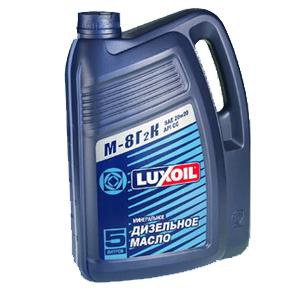 *Масло LUX-OIL М-8Г2К SAE 20W-20 дизельное 5литров