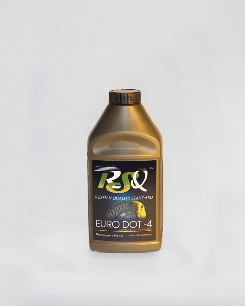 Тормозная жидкость EURO DOT-4 ТМ RSQ-Professional ХИМ-СИНТЕЗ 455гр