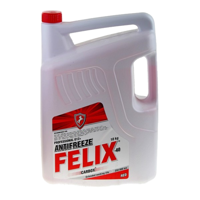 Антифриз FELIX  CARBOX G-12 (красный) 10 килограмм