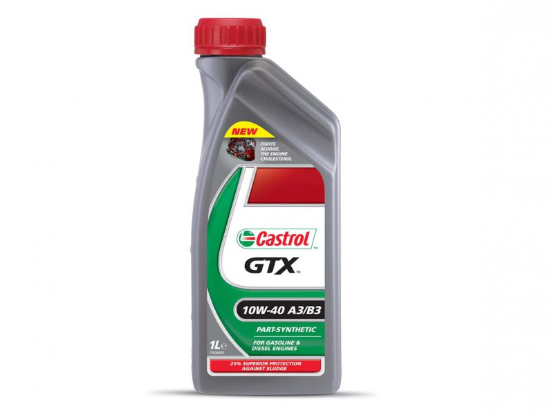 Масло CASTROL GTX SAE 10W-40 A3/B3 1литр