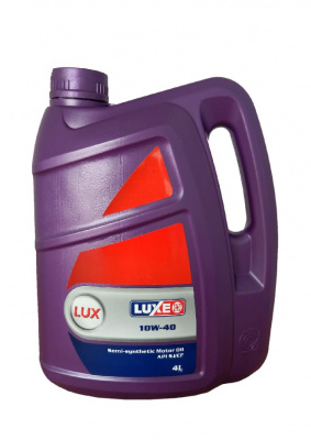 Масло LUX-OIL LUX SAE 10W-40 4литра