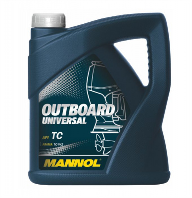Масло MANNOL OUTBOARD UNIVERSAL 2-TAKT 4литра