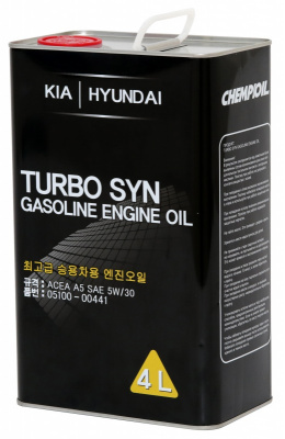 Масло CHEMPIOIL TURBO SYN O.E.M. SAE 5W-30 Kia Hyundai 4литра