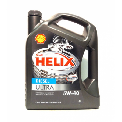 Масло SHELL HELIX ULTRA DIESEL SAE 5W-40 4литра