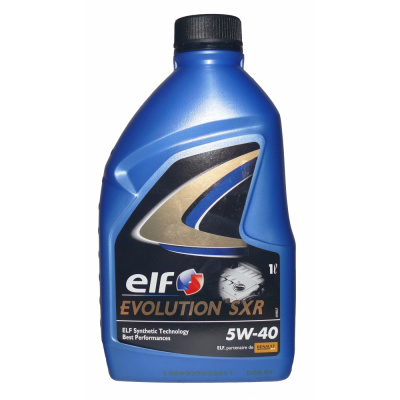 Масло ELF EVOLUTION SXR 5W-40 1 литр