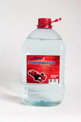 ЭЛЕКТРОЛИТ кислотный  1,27-1,28 г/см3 ПЭТ-бутылка 5литров