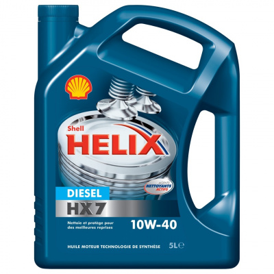 Масло SHELL HELIX HX7 DIESEL SAE 10W-40 4литра